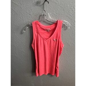 Under Armour Womens Size Medium Pull Over‎ Activewear Tank Top Pink